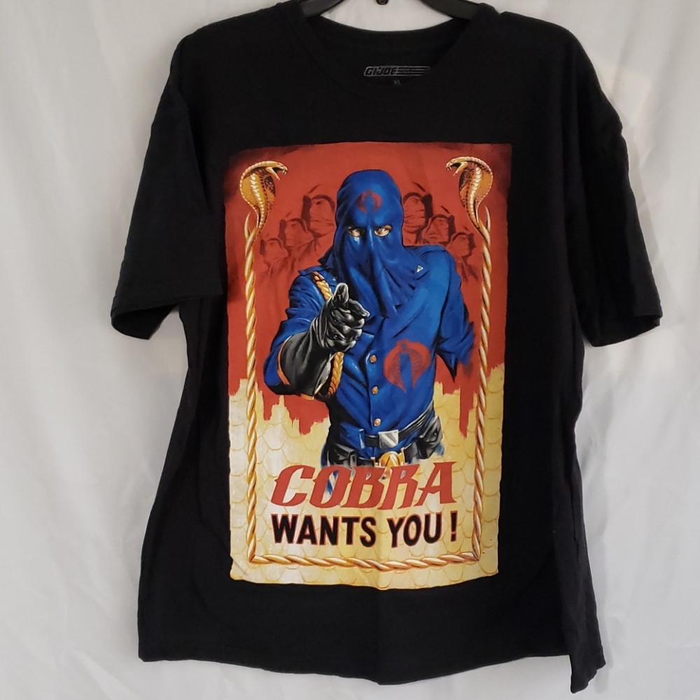 GI Joe Tshirt XL GUC Cobra Propaganda